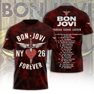 Bon Jovi 3D Apparel - TANTN24197