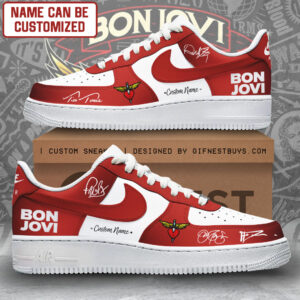 Personalized Bon Jovi AF1 Sneaker – TANTN24192