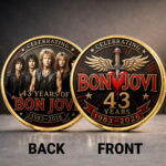 Bon Jovi 43 Years Anniversary Commemorative Coin – TANTN24539
