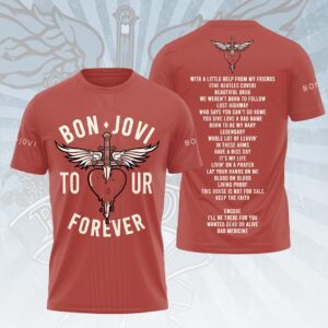 Bon Jovi Forever Tour 2026 3D Apparel - HOATT19400