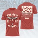 Bon Jovi Forever Tour 2026 3D Apparel – HOATT19346