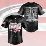 Carolina Hurricanes 2026 Stanley Cup Champions Baseball Jersey – HOATT19235