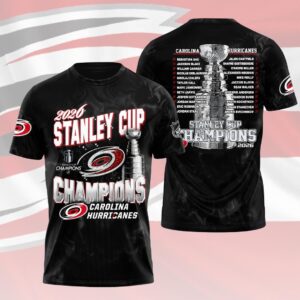 Carolina Hurricanes 2026 Stanley Cup Champions 3D Apparel - HOATT19237