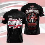 Carolina Hurricanes 2026 Stanley Cup Champions 3D Apparel – HOATT19238