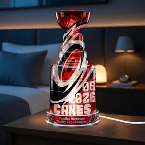 Carolina Hurricanes Custom Shape Acrylic Light Box - TMTHU7335