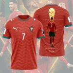 Cristiano Ronaldo x Portugal National Football Team 3D Apparel – HOATT19288