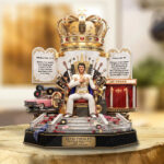 Elvis Presley Custom Shape Acrylic Plaque – TMTHU7256