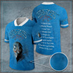 Eagles Band Their Greatest Hits 50th Anniversary 3D V-Neck Mesh Jersey – GNE7677