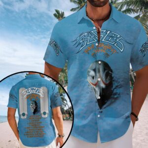 Eagles Short Sleeve Button-Down Shirt – HOATT19757