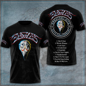 Eagles: Their Greatest Hits 50th Anniversary 3D Apparel - GNE7621