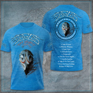 Eagles: Their Greatest Hits 50th Anniversary 3D Apparel - GNE7587