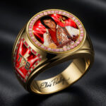 Elvis Presley 3D Engraved Ring – HOATT19241