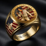 Elvis Presley 3D Engraved Ring – HOATT19333