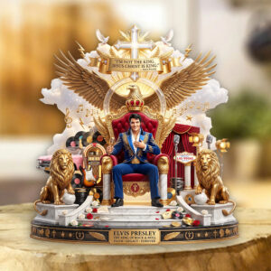 Elvis Presley Custom Shape Acrylic Plaque - TMTHU7258