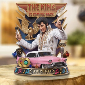 Elvis Presley Custom Shape Acrylic Plaque - TMTHU7512