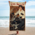 Elvis Presley Rectangle Beach Towel – TMTHU7538