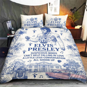 Elvis Presley 3-Piece Duvet Bedding Set - TMTHU7503