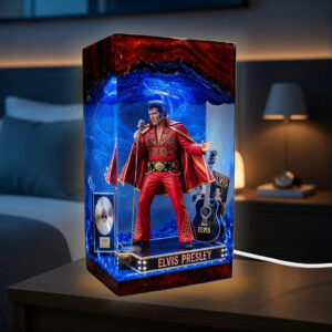 Elvis Presley Custom Shape Acrylic Light Box - TANTN24321