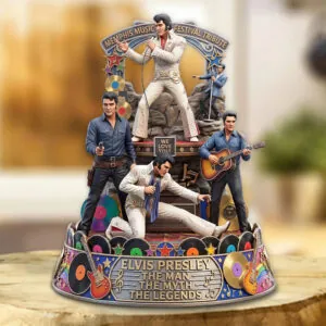 Elvis Presley Custom Shape Acrylic Plaque - TMTHU7288
