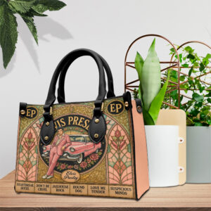 Elvis Presley Leather HandBag - TMTHU7857