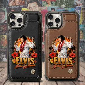 Elvis Presley Leather Wallet Phone Case - TMTHU7510