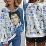 Elvis Presley Round Neck Raglan Sleeve Sweatshirt – TMTHU7500