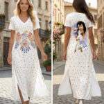 Elvis Presley Short Sleeve Maxi Dress – HOATT19354