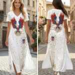 Elvis Presley Short Sleeve Maxi Dress – HOATT19481