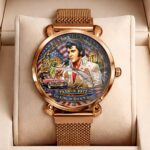 Elvis Presley Mesh Strap Quartz Watch – HOATT19479