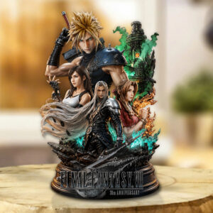 Final Fantasy VII 30th Anniversary Custom Shape Acrylic Plaque - GNE7508