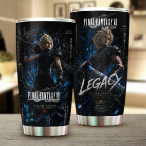 Final Fantasy VII x Cloud Strife 30th Anniversary Tumbler Cup - GNE7382
