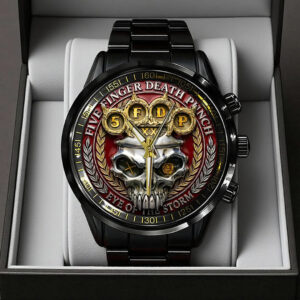 Five Finger Death Punch Black Stainless Steel Watch - TANTN24144