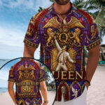 Freddie Mercury 80th Anniversary Short Sleeve Button-Down Shirt – TMTHU7786