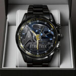 Star Trek Black Stainless Steel Watch – GNE7742