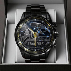 Star Trek Black Stainless Steel Watch - GNE7742