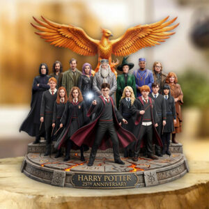 Harry Potter 25th Anniversary Custom Shape Acrylic Plaque - TMTHU7808