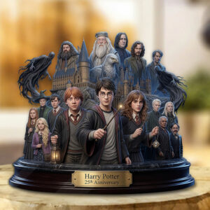 Harry Potter 25th Anniversary Custom Shape Acrylic Plaque - GNE7779