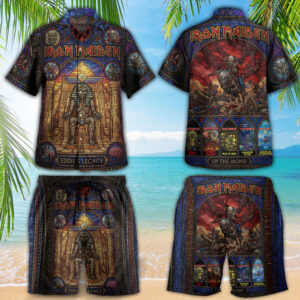 Iron Maiden 3D Hawaiian Apparel - TMTHU7802