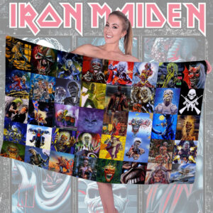 Iron Maiden Rectangle Beach Towel - TMTHU7372