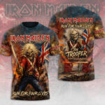 Iron Maiden 2026 World Tour 3D Apparel – TMTHU7487