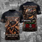 Iron Maiden 2026 World Tour 3D Apparel – TMTHU7351