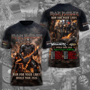 Iron Maiden 2026 World Tour 3D Apparel - TMTHU7351