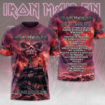 Iron Maiden 2026 World Tour 3D Apparel – TMTHU7241