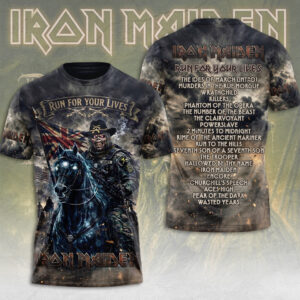 Iron Maiden 2026 World Tour 3D Apparel - TMTHU7300