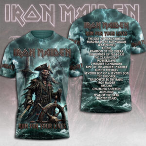 Iron Maiden 2026 World Tour 3D Apparel - TMTHU7301