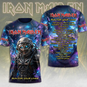 Iron Maiden 2026 World Tour 3D Apparel - TMTHU7751