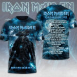 Iron Maiden 2026 World Tour 3D Apparel – TMTHU7823