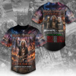 Iron Maiden 2026 World Tour Baseball Jersey – TMTHU7306