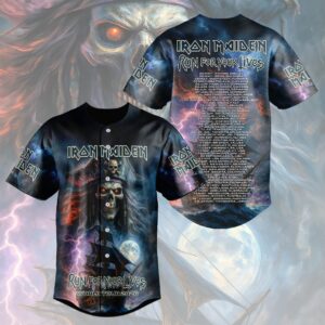 Iron Maiden 2026 World Tour Baseball Jersey - HOATT19270