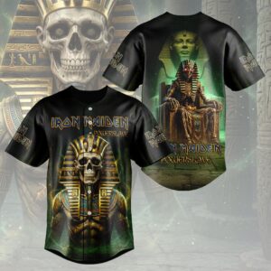 Iron Maiden 2026 World Tour Baseball Jersey - HOATT19554